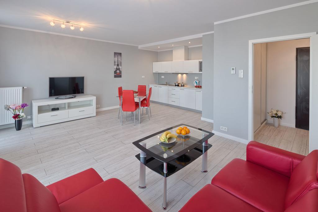 City Aparthotel Ochota Warszawa Værelse billede